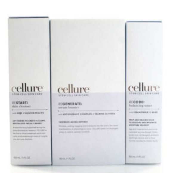 Cellure Stem Cell Skin Care 3 Step Toner Cleanser - Picture 1 of 16